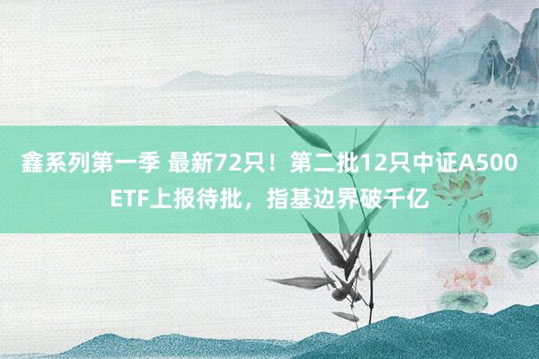 鑫系列第一季 最新72只！第二批12只中证A500ETF上报待批，指基边界破千亿