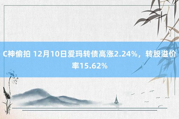 C神偷拍 12月10日爱玛转债高涨2.24%，转股溢价率15.62%