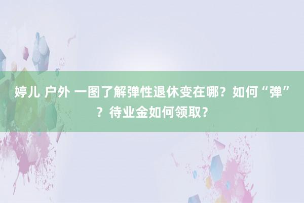 婷儿 户外 一图了解弹性退休变在哪？如何“弹”？待业金如何领取？